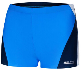 AQUA SPEED Plavecké šortky Alex Blue/Navy Blue/White Pattern 254