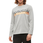 Pánske tričko NM1772E-080 šedá Calvin Klein šedá