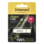 INTENSO Green Line 64GB / Flash disk / USB-A 3.2 Gen 1 (3540490)