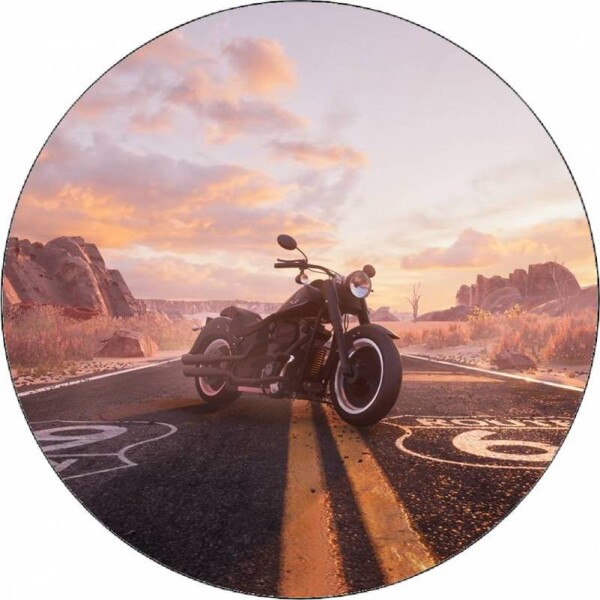 Jedlý papier motocykl na Route 66 19,5 cm - Pictu Hap - Pictu Hap