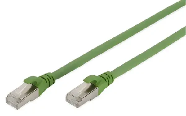 Digitus CAT 6A S/FTP zelený / Patch kábel / PUR / AWG 26/7 / 25 m / 500 MHz (DK-1644-A-PUR-250)