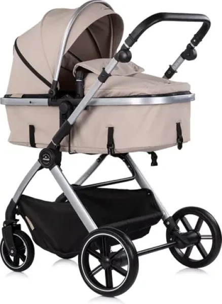CHIPOLINO Kočík kombinovaný Pearl 2v1 Latte (KKPE02603LA)