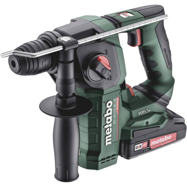 Metabo BH 18 LTX BL 16 aku vŕtacie kladivo 18 V, 2 Ah Li-Ion akumulátor, 600324500; 600324500