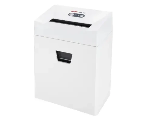 HSM skartovačka Pure 320 rez 3.9mm biela / formát A4 / veľkosť rezu 3.9mm / 25l / 14 listov / stupeň utajenia (DIN) P-2 (2330121)