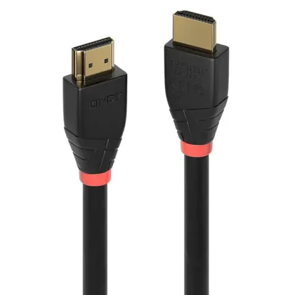 Lindy HDMI 18G kábel čierna / Aktívny prípojný kábel / HDMI - HDMI / 10 m / 4096×2160 60Hz (41071)