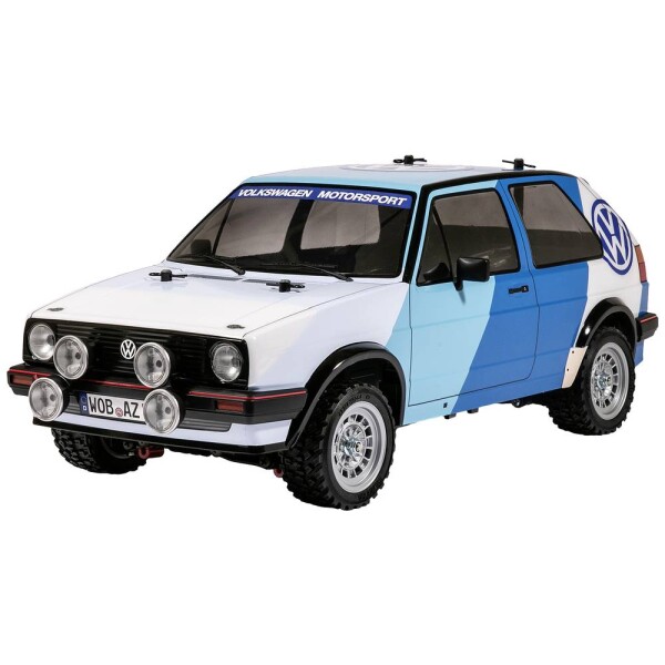 Tamiya MF-01X 1:10 RC Volkswagen Golf MK2GTI 16VRally komutátorový 1:10 RC model auta elektrický rally 4WD (4x4) BS; 58714-600