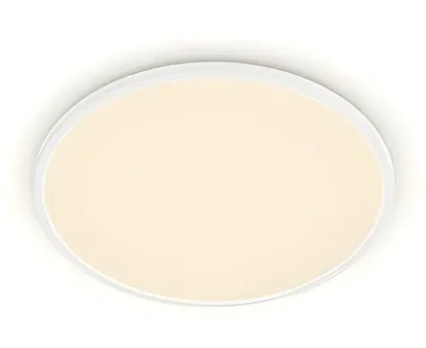 Philips SuperSlim CL550 biela / Stropné LED svietidlo / 22W / 2700K / okrúhle / priemer 43 cm (929002666801)