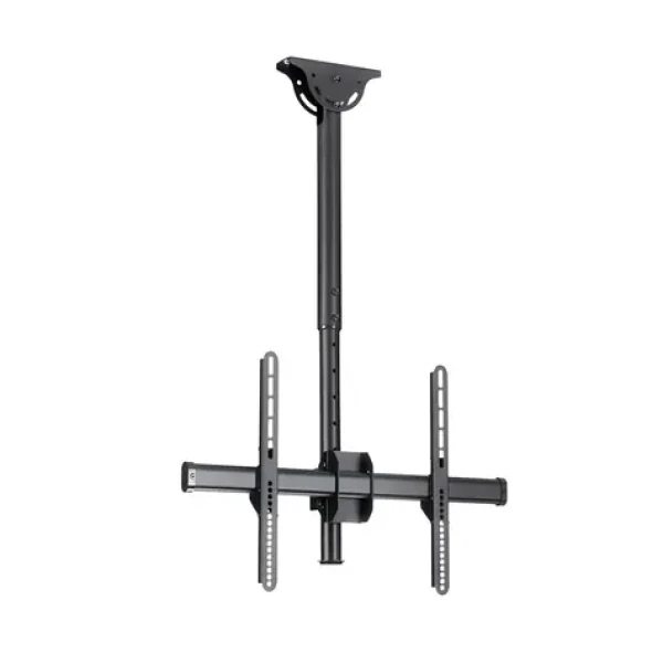 StarTech Stropný držiak TV / Držiak / VESA až 600x400 / nosnosť 50 kg / sklon -25 ° až 0 ° / otočný 360° (FPCEILPTBSP)