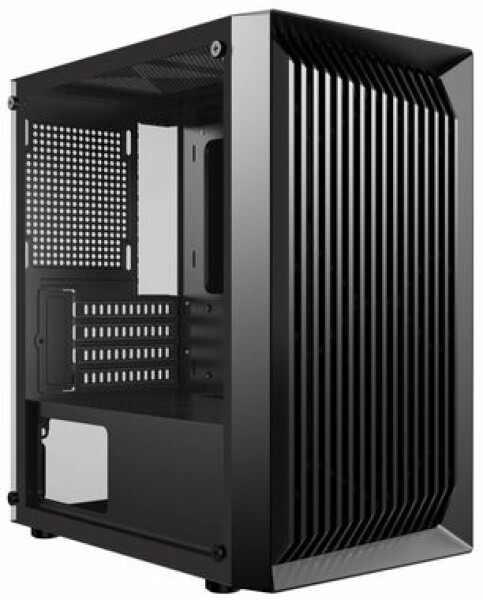 Crono PCC-200-2 čierna / PC skriňa / Micro-ATX / ITX / bez zdroja / bez ventilátorov (CR-PCC-200-2)