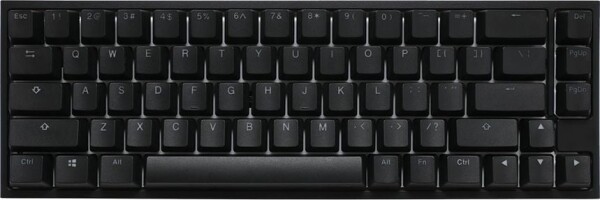 Ducky ONE 2 SF Gaming Tastatur MX-Speed Silver čierna (CH) / Herná klávesnica / podsvietená / mechanická / drôtová (USB) (DKON1967ST-PSZALAZT1)