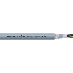 LAPP 27622/500 vedenie ťažnej reťaze ÖLFLEX® FD 855 CP 4 G 0.75 mm² sivá 500 m; 27622/500