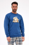 Cornette 115/292 Bears l/r S-2XL pánske pyžamo džínovina M