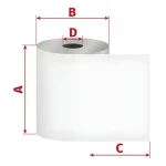OEM Termo kotúčik 44/60/17 mm / Kotúčik / 42 m (130044015)
