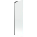 MEXEN/S - Next L vaňová zástena FIX 60 x 150, transparent, grafit kartáčovaná 895-060-000-03-00-66