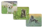 HAMA Podložka pod myš Animals / Podložka pod myš / motív zvierat / 220x180 mm / 12 ks v displeji (126872)