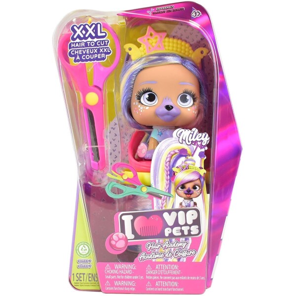 VIP Pets VIP figúrka maznáčika s vlasovým štúdiom Miley