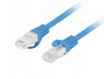 Lanberg Patch kábel CAT6 UTP 15 m modrá / Patch kábel / RJ45-RJ45 / LSZH / Fluke Passed (PCU6-10CU-1500-B)