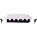 Deko Light 565250 Ceti 5 LED vstavané svetlo pevne zabudované LED osvetlenie En.trieda 2021: G (A - G) 10.50 W biela; 565250