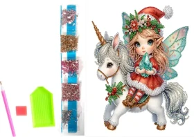 Norimpex Diamantové maľovanie Vianočný elf