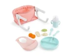 LullaBaby Stolička k stolu pre bábiky s doplnkami