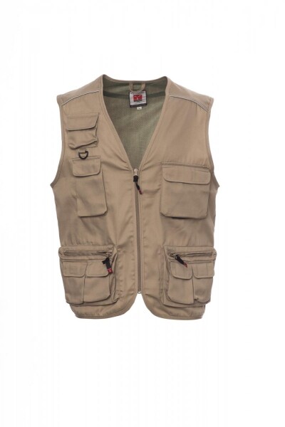 Pracovná vesta Payper Pocket Farba: Khaki, Veľkosť: M (000187005411006M)