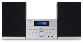 Thomson MIC122BT strieborná / Mikrosystém CD prehrávač a FM / 2 x 10 W RMS (3499550361285)