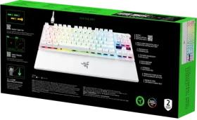 Razer Huntsman V3 Pro Tenkeyless biela / Herná klávesnica / Razer Analog Optical Switch Gen 2 / 8KHz HyperPolling