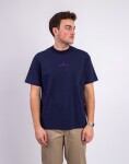 ONE OF XX Midnight Purple Embroidered Loose Fit T-shirt Midnight Purple XL