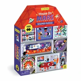 Mudpuppy Puzzle Dom na Marse v tvare domu