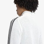 Mikina adidas Knitted Crochet Firebird Track Top Off White S
