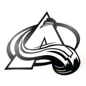 Veselá Stena Drevená nástenná dekorácia Hokejový tím Colorado Avalanche