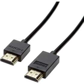 Roline HDMI prepojovací kábel Zástrčka HDMI-A, Zástrčka HDMI-A 2.00 m čierna 11.04.5912 4K UHD, dvojžilový tienený HDMI kábel; 11.04.5912