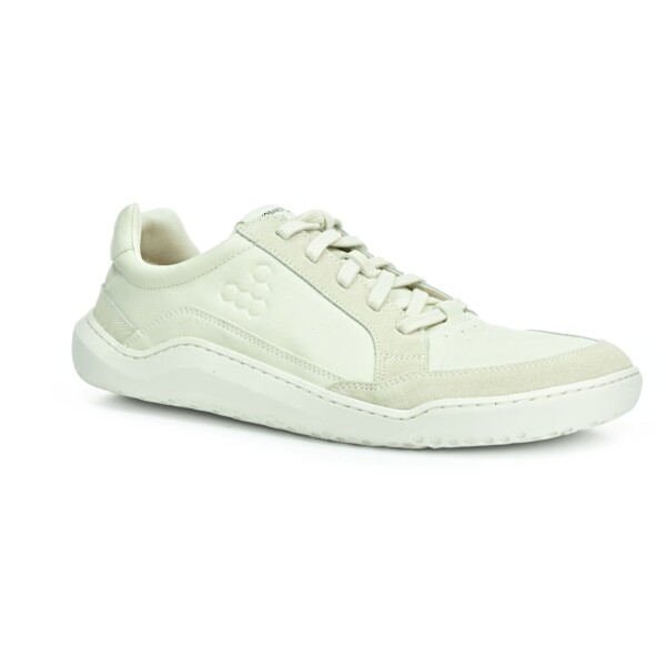 Vivobarefoot Gobi II Sneaker Premium Leather M Limestone celoročné nízke barefoot topánky 45 EUR