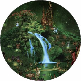 Jedlý papier „Tajomná záhrada“, 19,5 cm - Pictu Hap