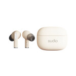 Sudio A1 Pre béžové / bezdrôtové slúchadlá / mikrofón / IPX4 / Bluetooth 5.2 (7350071386897)