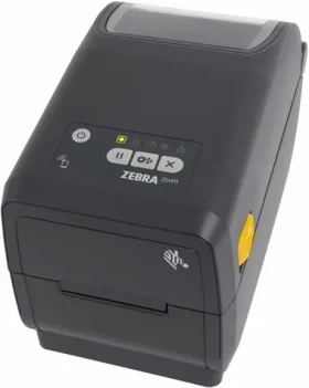ZEBRA ZD411 TT 300dpi BT sivá / TT / Tlačiareň samolepiacich štítkov / 300dpi / USB amp; BT (ZD4A023-T0EM00EZ)