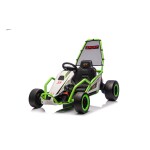 Mamido Elektrická driftovacia motokára TORNADO 2x150W 24V zelená