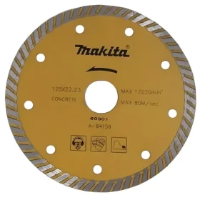 Makita Diamantový rezný kotúč na betón 125 mm / Rezný kotúč / O 125x22,2 mm / suché rezanie (A-84159)