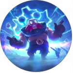 Jedlý papier Clash Royale Golem 19,5 cm - Pictu Hap - Pictu Hap