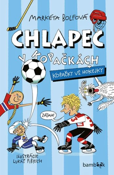 Chlapec v kopačkách Kopačky vs. hokejky, Bolfová Markéta