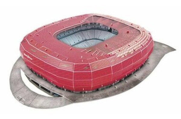 Nanostad: 3D Puzzle Štadión Allianz Arena Bayern Munchen