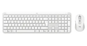 Logitech Signature Slim Combo MK950 off-white / Bezdrôtová sada klávesnice a myši / DE rozloženie (920-012484)