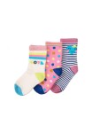 Dievčenské ponožky 3pack, Minoti, KG SOCK 33, dievča - 128/140 | 8/10let