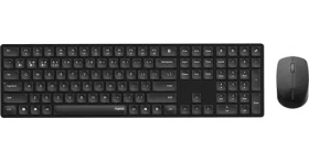 Rapoo 8020M čierna / Bezdrôtová sada klávesnice a myši / 2.4 GHz / BT 3.0 a 4.0 / 1300 DPI (221522)
