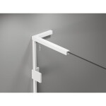 MEXEN/S - Lunar-F L sprchový kút skladacie dvere pravá 90 x 70, transparent, biela 836L-090-070-20-00-P