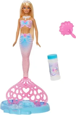 Mattel JLW56 Bábika Barbie Dreamtopia Bublinková morská panna