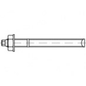 Alstertaler Schrauben & Präzisionsteile kotviaca tyč 190 mm 887229400120190 10 ks; 887229400120190