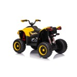 Mamido Detská elektrická štvorkolka Fast Wheel 4x4 žltá
