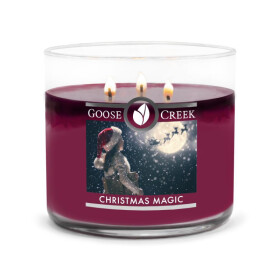 Goose Creek - Vianočné kúzlo Aromatická sviečka v skle 411 g