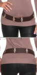 Sexy hip belt with rhinestone diamante